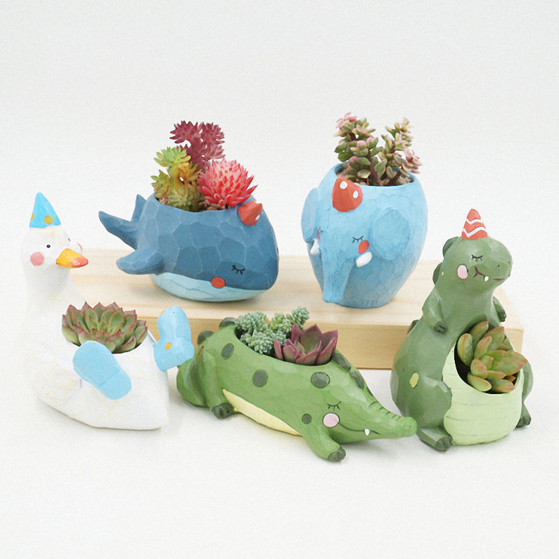 Cute Animals Succulent Planter